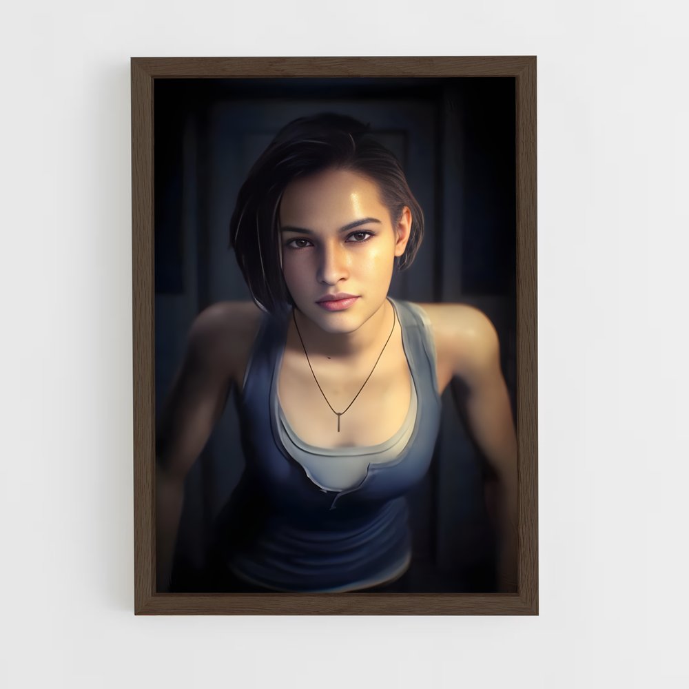 Poster Jill's Stance – affiche Resident Evil (vue 5)